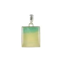 Zilveren Hanger Fluoriet (Model 16)