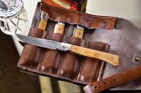 Messermeister | Folding Steak Knife Set in Leather Roll