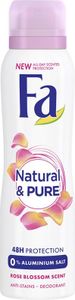 FA Deodorant spray natural & pure rose blossom (150 ml)