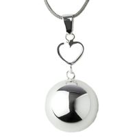 Bola hanger Silver Heart Maat