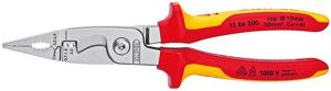 Knipex 13 86 200 13 86 200 Multifunctionele tang 50 mm² (max) 0 AWG (max) 15 mm (max)