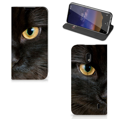 Nokia 2.2 Hoesje maken Zwarte Kat Nokia 2.2 Hoesje maken Zwarte Kat
