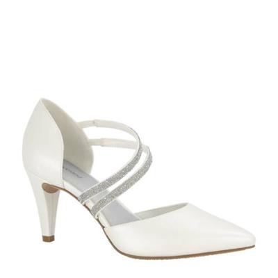 Graceland pumps met glitters wit