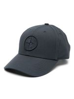 Stone Island casquette en coton à logo brodé - Bleu - thumbnail