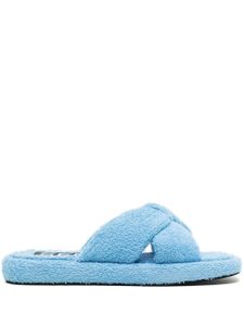 Senso sandales Bubbles en tissu éponge - Bleu