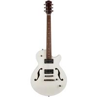 Godin Montreal Premiere HT Trans White semi-akoestische gitaar - thumbnail