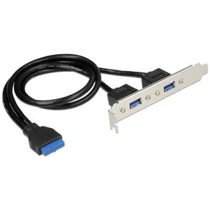 DeLOCK 84836 interfacekaart/-adapter Intern USB 3.2 Gen 1 (3.1 Gen 1)