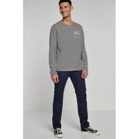 WE Fashion Blue Ridge Bobby skinny fit chino marine