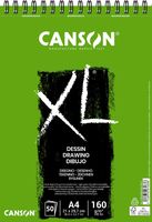 Canson tekenblok XL 160g/m&² ft A4, 50 vel