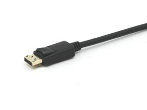 Equip 119338 video kabel adapter 2 m VGA (D-Sub) DisplayPort Zwart