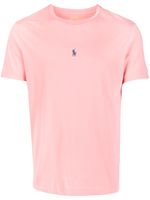 Polo Ralph Lauren t-shirt en coton à logo brodé - Rose - thumbnail