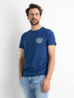 50% korting - Petrol Industries Heren Gemêleerd T-shirt Blauw - XXXL