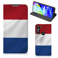 Motorola Moto G8 Power Standcase Nederlandse Vlag