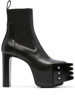 Rick Owens bottines Luxor Grilled 120 mm à plateforme - Noir - thumbnail