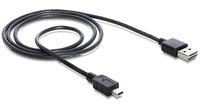 DeLOCK 3m USB 2.0 A - mini USB m/m USB-kabel USB A Mini-USB B Zwart - thumbnail