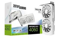 Zotac Gaming GeForce RTX 4060 8 GB Twin Edge OC White Edition DLSS 3 8GB GDDR6 128-bit 17 Gbps PCIE 4.0 compacte gaming grafische kaart, ZT-D40600Q-10M