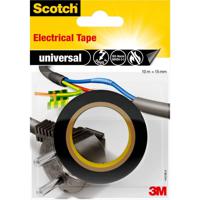 3M universal 4401BLA Isolatietape Scotch Zwart (l x b) 10 m x 15 mm 1 stuk(s) - thumbnail