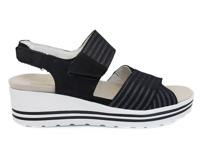 Zwarte Waldlaufer Sandalen Michelle Wijdte H