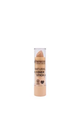 Benecos concealer Coverstick dames 4,5 gram vegan lichtbruin