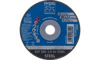 PFERD EHT 100-2,4 SG STEEL/16,0 61340116 Doorslijpschijf recht 100 mm 25 stuk(s) Staal