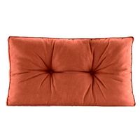 Loungekussen Florence rug terracotta 60x43 cm - Leen Bakker - thumbnail