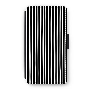 Stripes: iPhone X Flip Hoesje