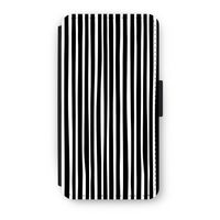 Stripes: iPhone X Flip Hoesje - thumbnail