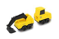 Jamara 460286 bouwstenen graafmachine bevorderen van creativiteit, modellen door magneetverbindingen combineerbaar & pedagogisch waardevol: ontwikkeling van probleemoplossing, fijne motoriek