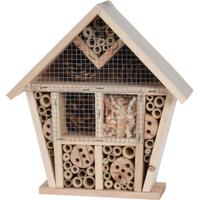 Insectenhotel - hout - 30 cm - bijenhotel - vlinderhotel