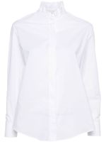 Claudie Pierlot chemise à col volanté - Blanc