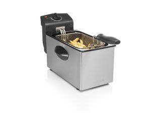 Tristar FR-6935 Friteuse met koudezone 2000 W Zilver (mat)