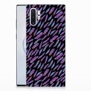 Samsung Galaxy Note 10 Plus TPU bumper Feathers Color