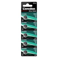 Knop, merk Camelion model batterij SR44, zilveroxide (5 stuks)