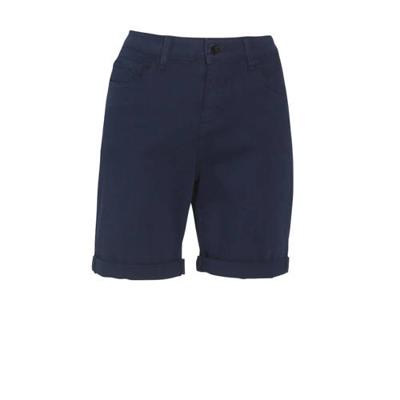 Cassis slim fit bermuda jeans donkerblauw
