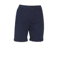 Cassis slim fit bermuda jeans donkerblauw