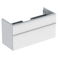 Geberit iCon wastafelonderkast 2 lade 118x47,6 cm, mat wit