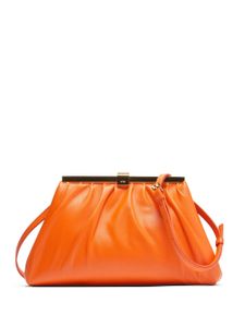 Nº21 sac à bandoulière Puffy Jeanne en cuir - Orange