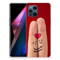 OPPO Find X3 | X3 Pro Silicone Back Cover Liefde - Origineel Romantisch Cadeau - thumbnail