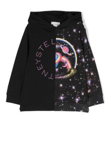 Stella McCartney Kids hoodie à logo imprimé - Noir