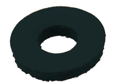 TOM slangleertje voetpomp 11,5 mm kurk zwart