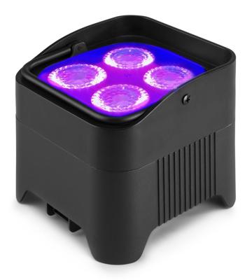 BeamZ BBP94W verticale LED par op accu RGBWA+UV WDMX BeamZ BBP94W verticale LED par op accu RGBWA+UV WDMX