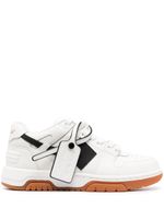 Off-White baskets Out Of Office en cuir - Blanc