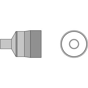 Weller T0058768744 Hetelucht mondstuk Heteluchtmondstuk Grootte soldeerpunt 7 mm Inhoud: 1 stuk(s)