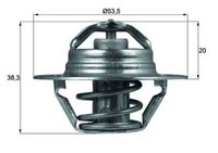 Thermostaat, koelvloeistof TX8888D - thumbnail