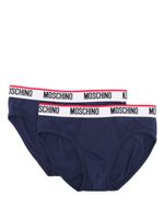 Moschino boxers à taille à logo (lot de deux) - Bleu - thumbnail