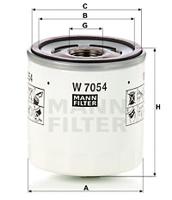 Oliefilter MANN-FILTER, u.a. für Ford, Ford Usa