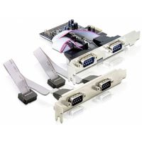 Delock 4 x serial PCI Express card PCI Express kaart PCIe