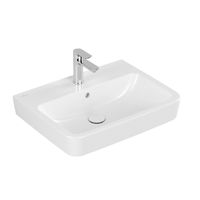 Villeroy & Boch O.novo wastafel 60x46cm met overloop 1 kraangat wit 4A416001 - thumbnail