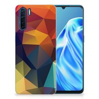 OPPO A91 TPU Hoesje Polygon Color