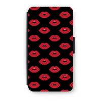 Lips: iPhone X Flip Hoesje - thumbnail